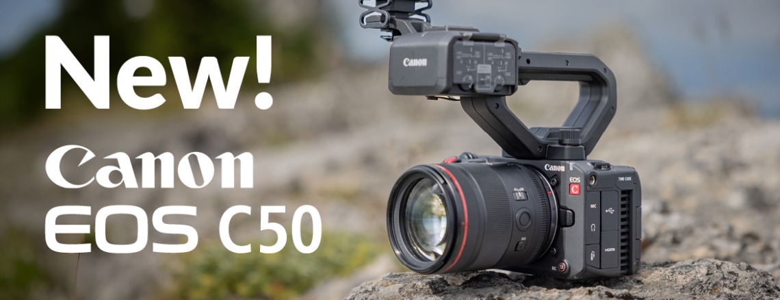 New! Canon EOS C50